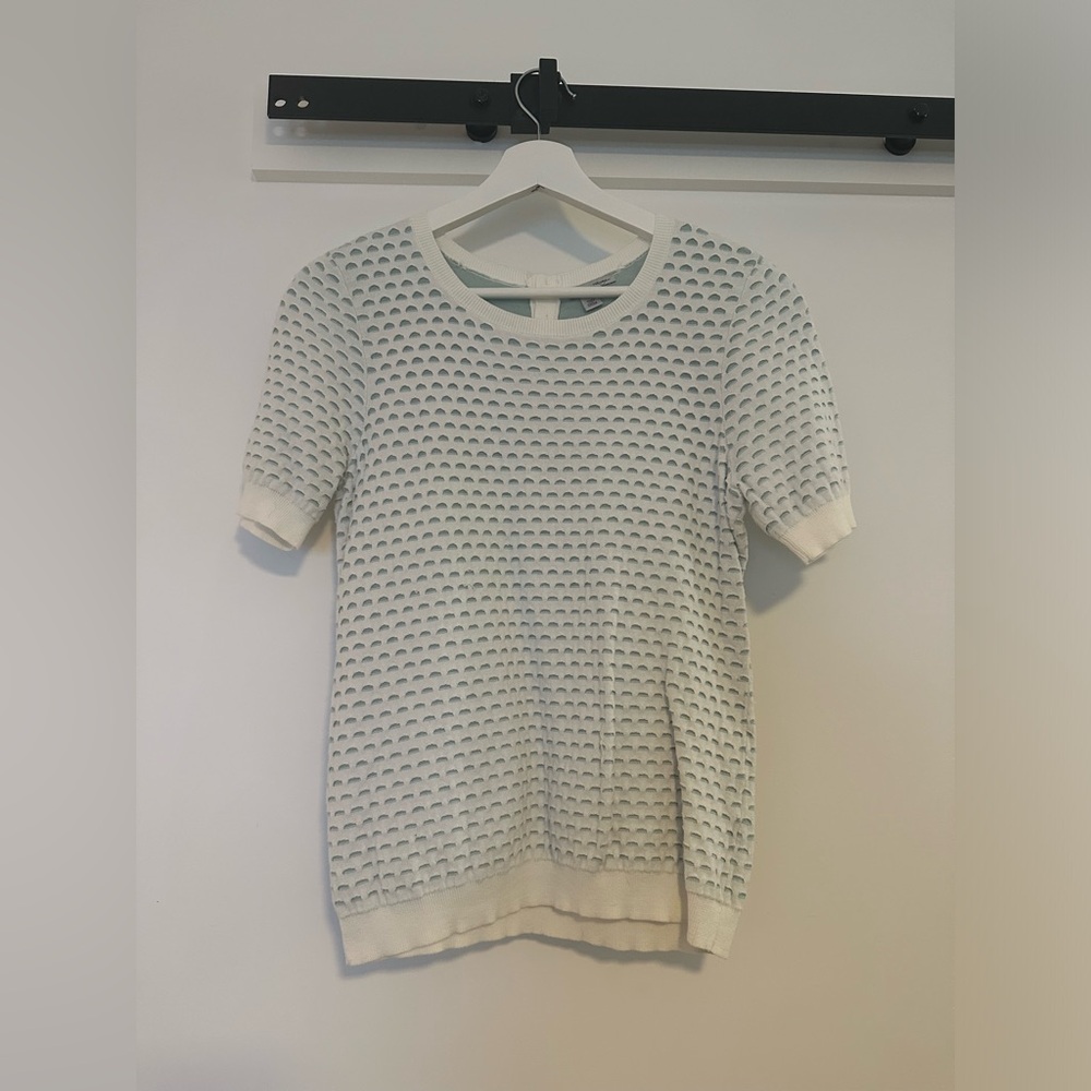 Halogen Short Sleeve Sweater